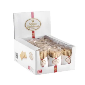 Sękacz Królewski – Frytki de Luxe 70 g w opakowaniu zbiorczym – prezentacja produktu