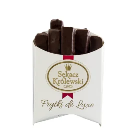 Sękacz Królewski – Frytki de Luxe w polewie 90 g w pudełku bez folii – prezentacja produktu 4_5