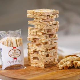 Königlicher Schichtkuchen (Baumkuchen) – Galerie – Frites de Luxe – Komposition 01