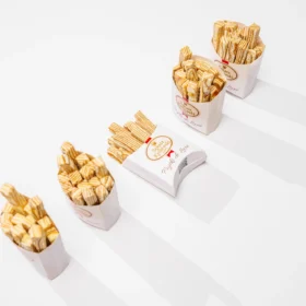 Königlicher Schichtkuchen (Baumkuchen) – Galerie – Frites de Luxe – Komposition 04