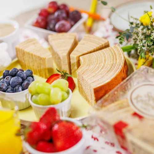 Königlicher Schichtkuchen (Baumkuchen) – Komposition für die Startseite 03